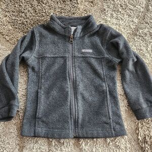Columbia Kids Charcoal Fleece Jacket